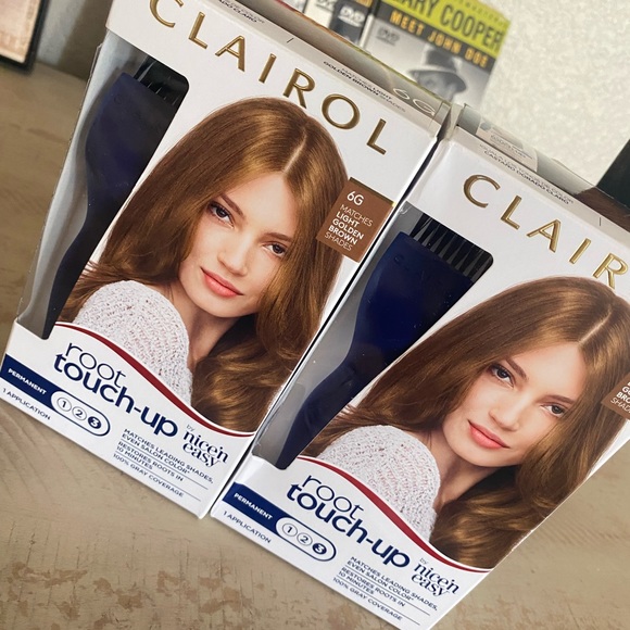 2-for-1! Clairol Root Touch-Up Permanent Hair Color Creme, 6G Light Golden Brown - Picture 7 of 7